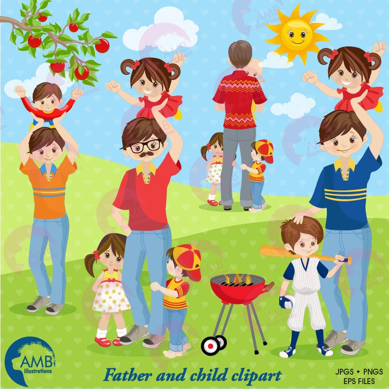 son clipart father's day