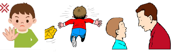 son clipart safe body