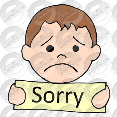 sorry clipart