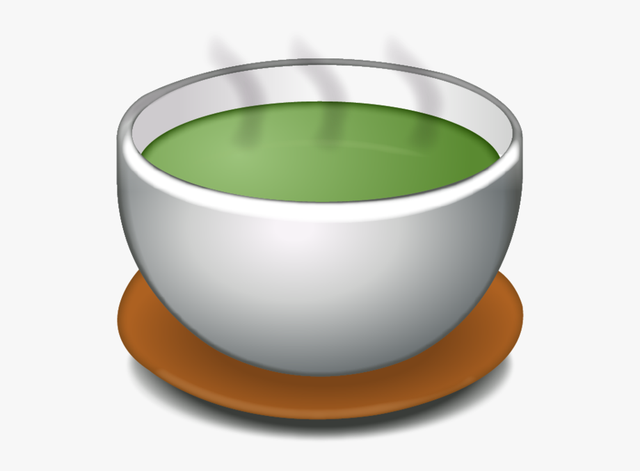 Emoji free cliparts . Soup clipart green soup