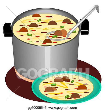 soup clipart meatball soup