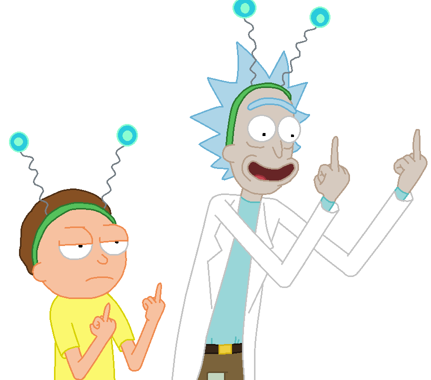 spaceship clipart rick and morty