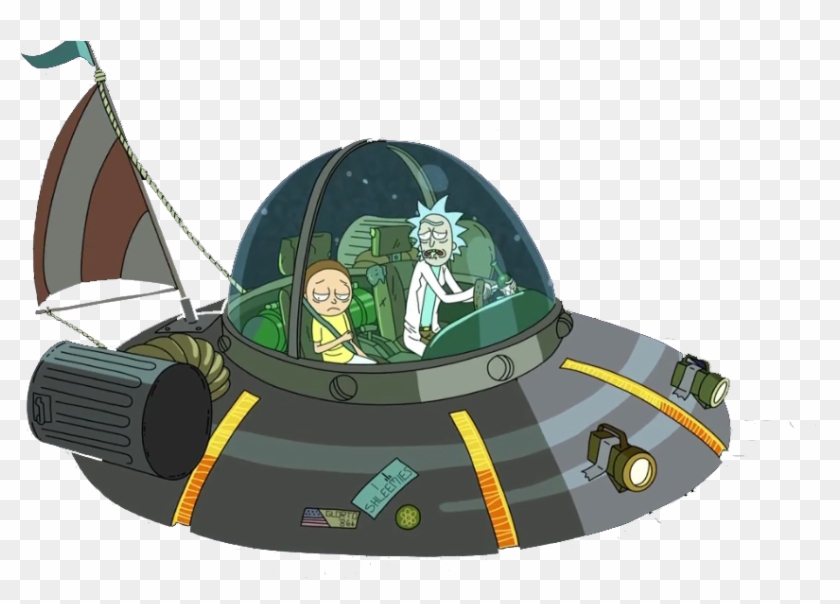 spaceship clipart rick and morty