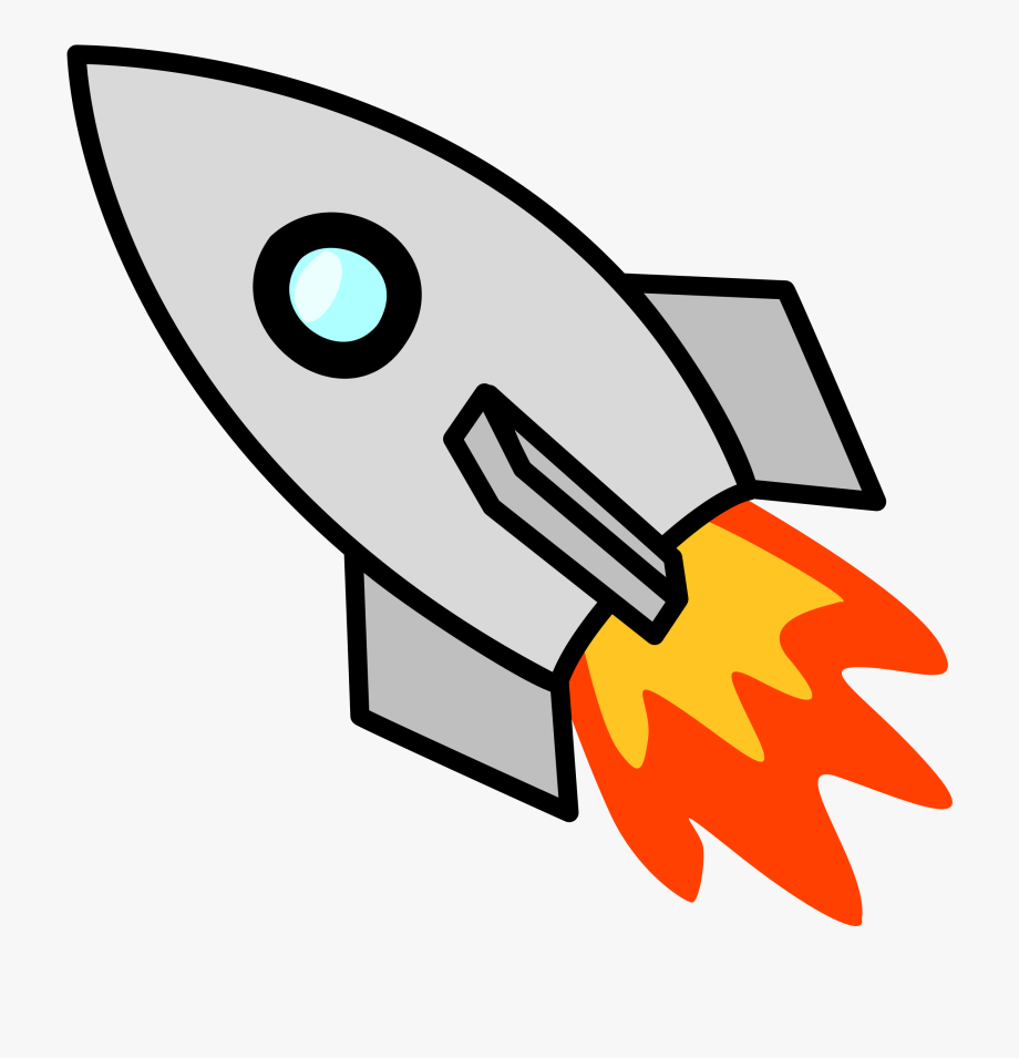 Spaceship clipart rocket booster. Clip art transparent cartoon