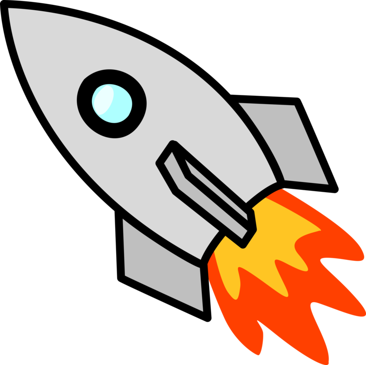 spaceship clipart toon