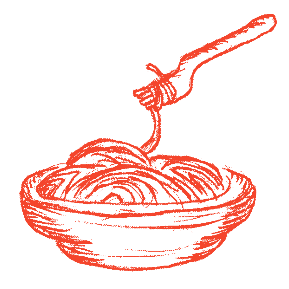 spaghetti clipart baked ziti