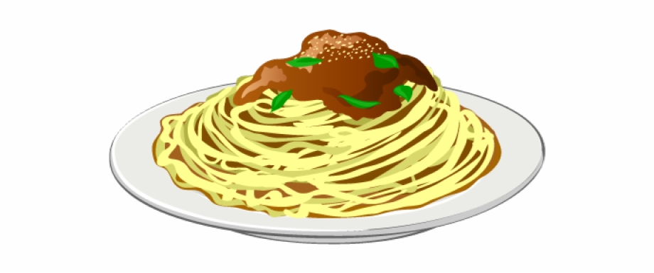 spaghetti clipart european food