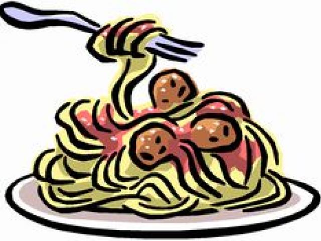 spaghetti clipart main dish