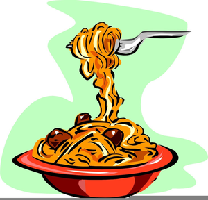 spaghetti clipart meat balls