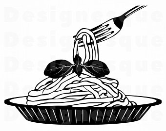 spaghetti clipart svg