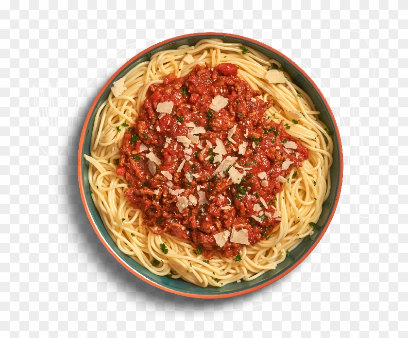 spaghetti clipart top view