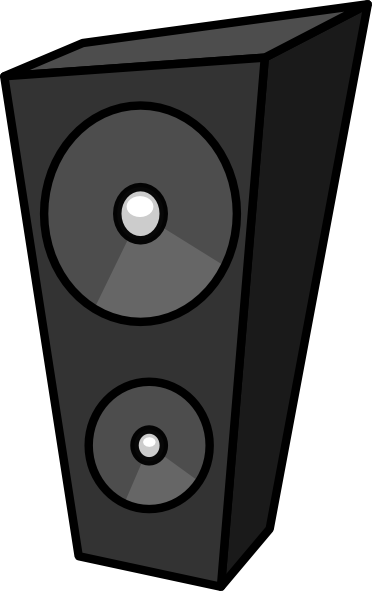 speakers clipart cartoon