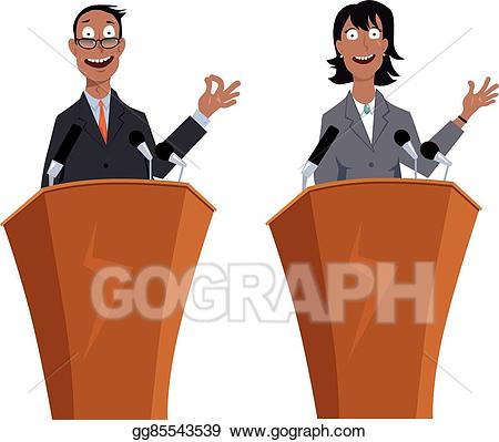 speakers clipart male speaker