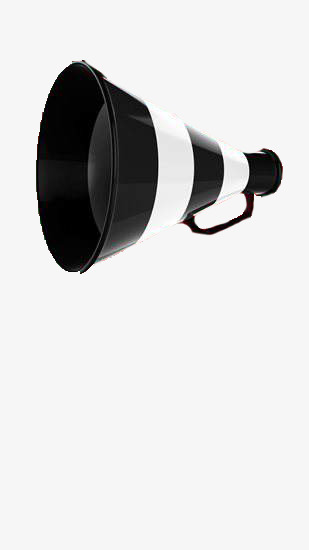 Speakers clipart publicity. Black and white speaker