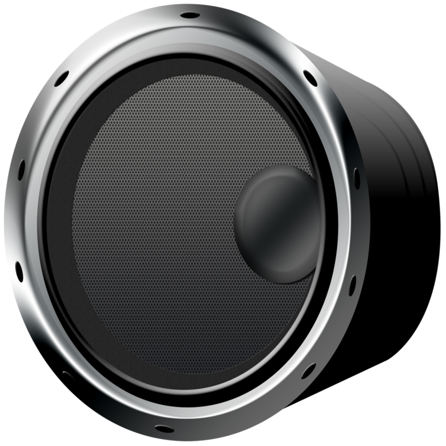 Speakers clipart round. Audio png free download