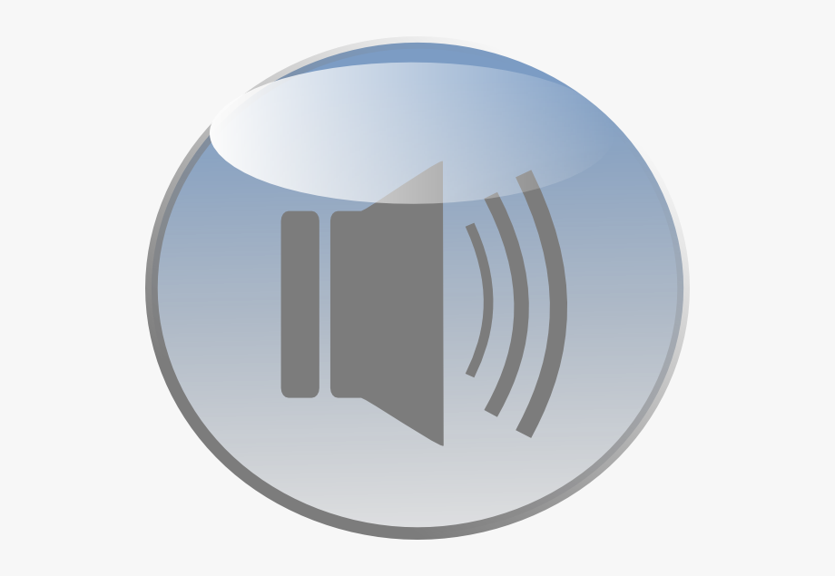 Speaker audio symbol picture. Speakers clipart volume button