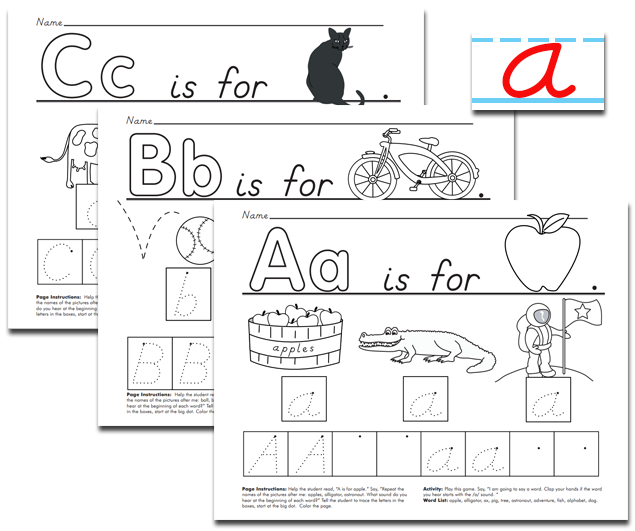 spelling clipart abcd