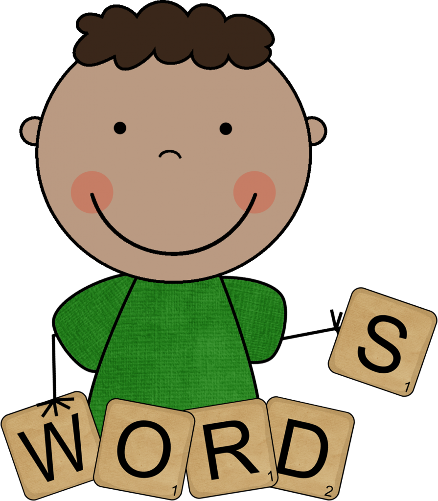  collection of word. Spelling clipart banner