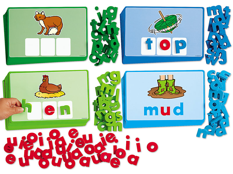 Cvc work center . Spelling clipart building word