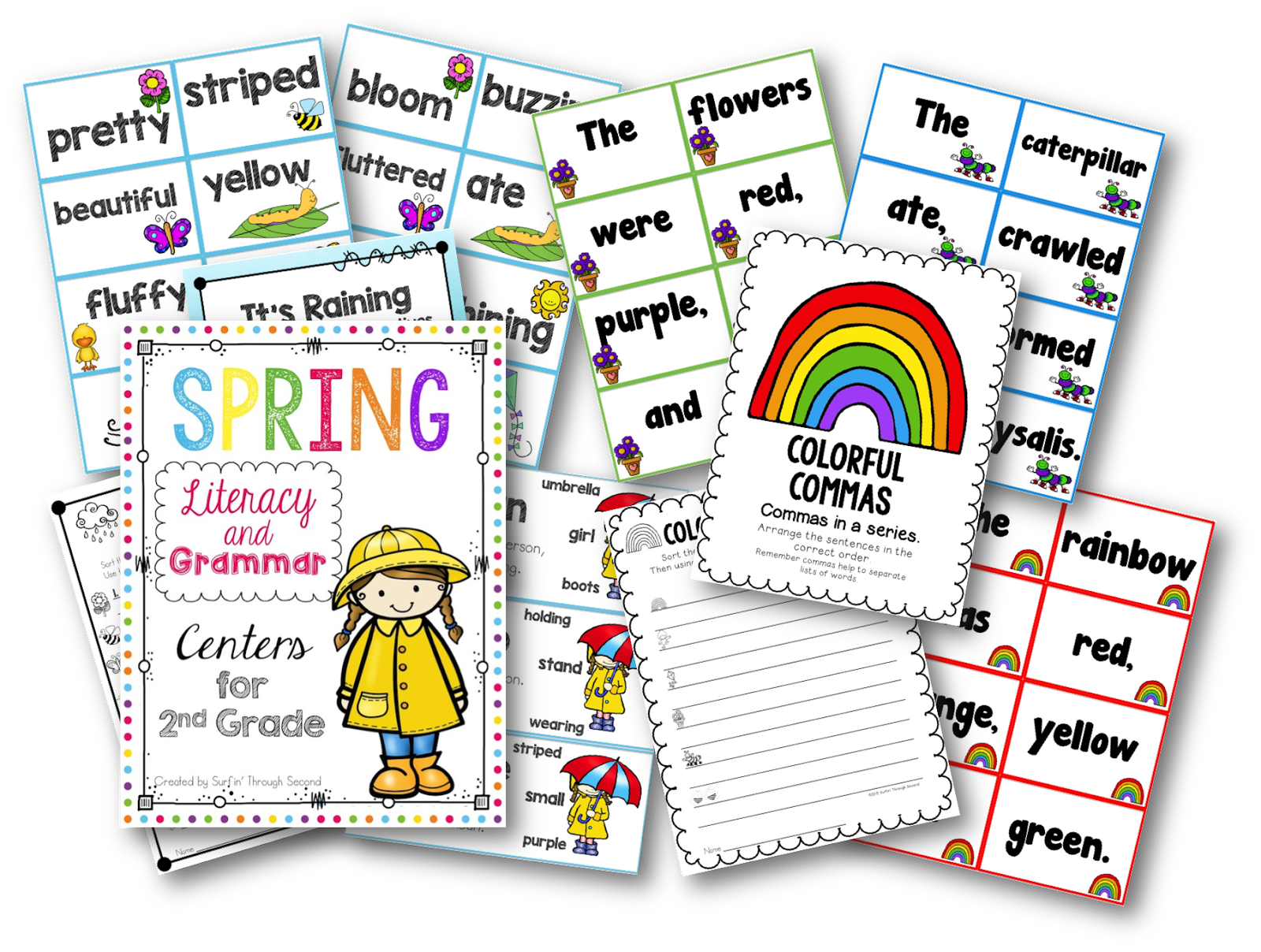 A year of wonders. Spelling clipart dictation