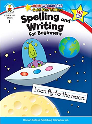 spelling clipart english workbook
