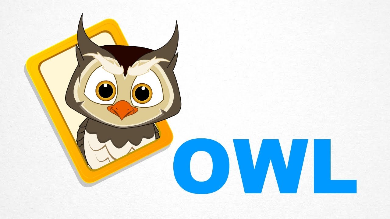 Spelling clipart owl. Birds pre school learn