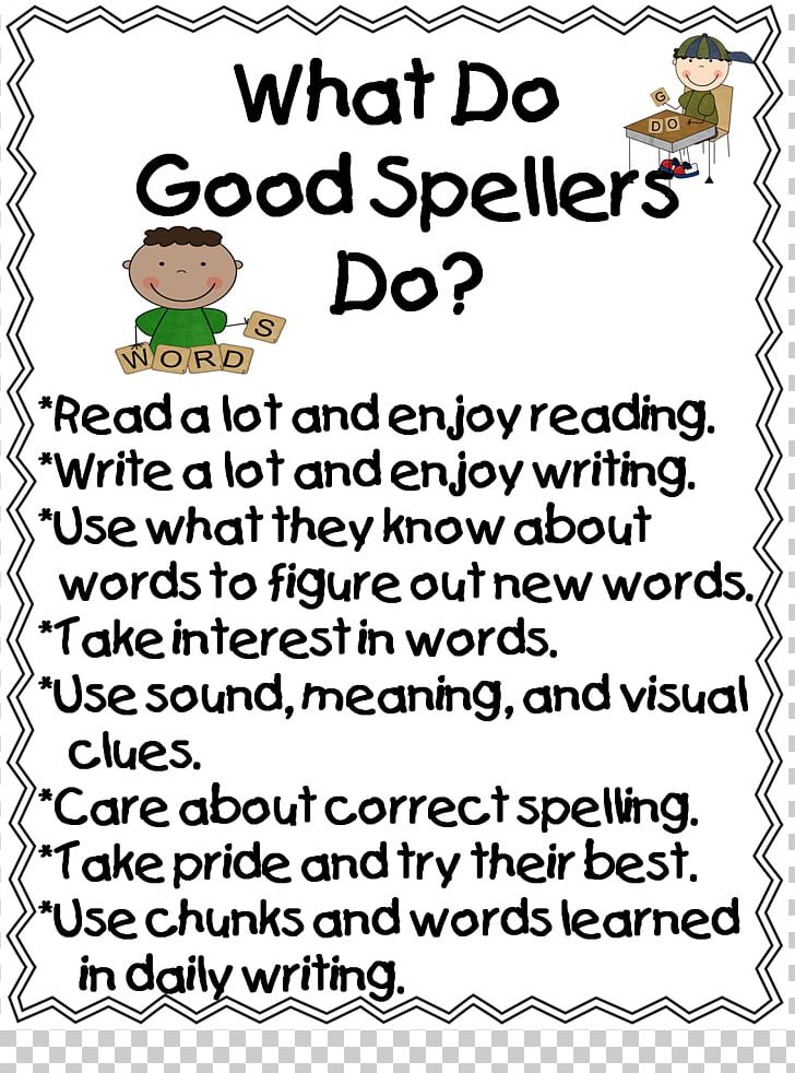 spelling clipart speller