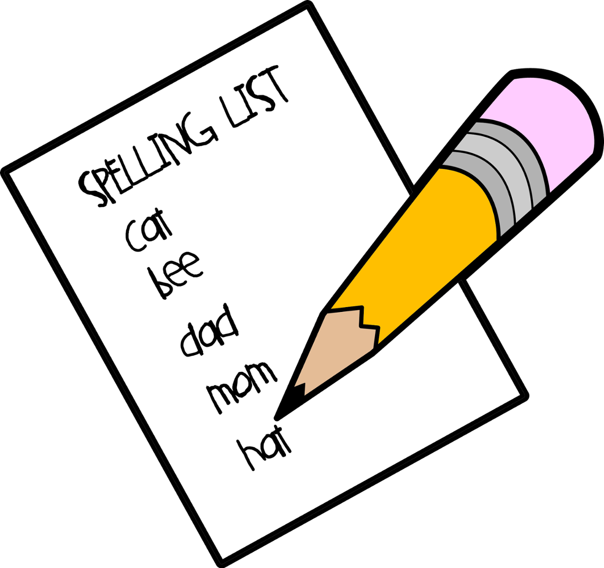 Spelling clipart spelling center. Activities fun ways to