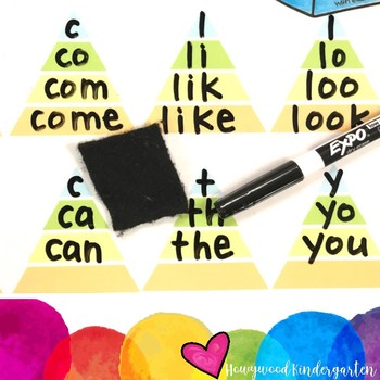 Pyramid or sight word. Spelling clipart writing