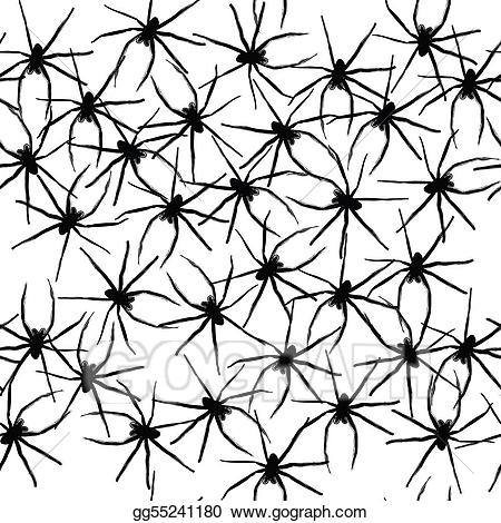 Spider clipart baby spider. Stock illustration spiders gg