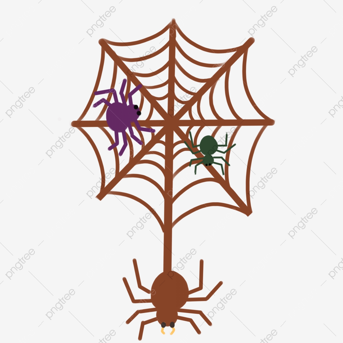 Spider clipart festival. Western halloween terror web