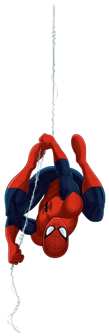 Spiderman Hanging Upside Down Png - PNG Image Collection