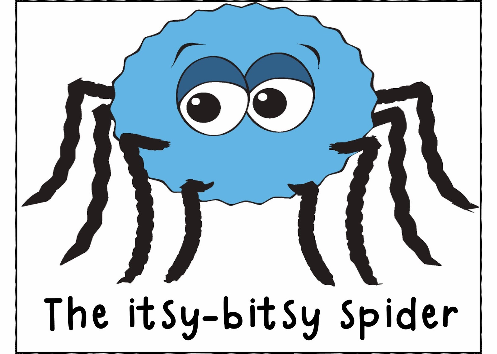 spider clipart itsy bitsy spider
