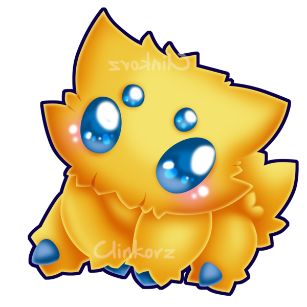 Spider clipart kawaii. Joltik v by clinkorz