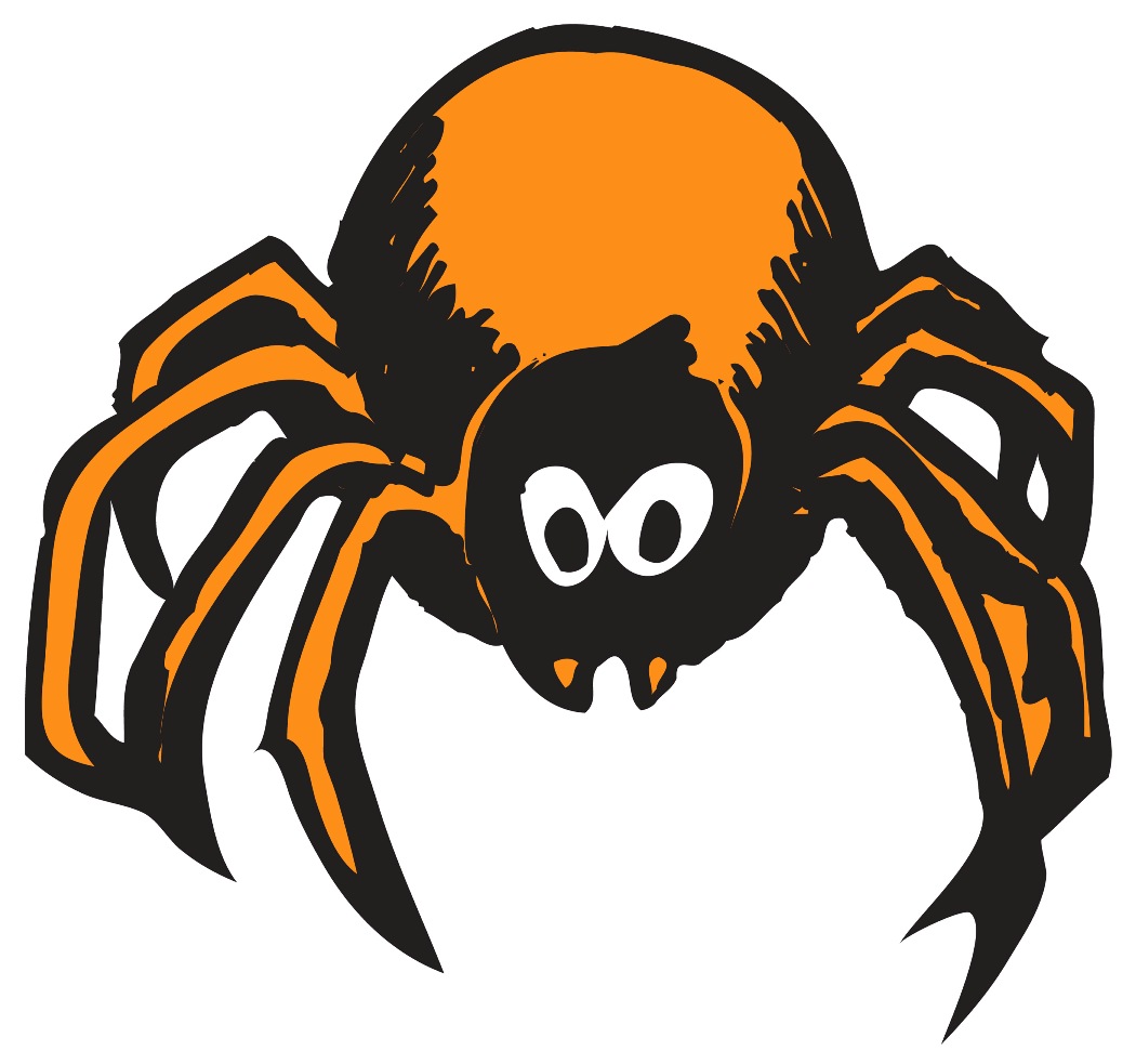 spider clipart printable