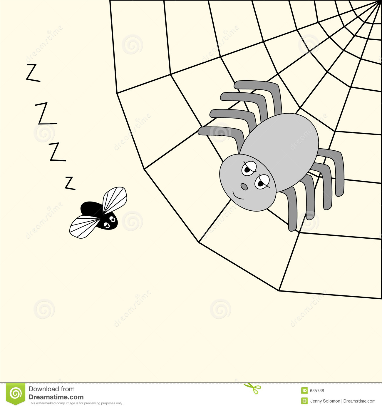spider clipart the spider and the fly