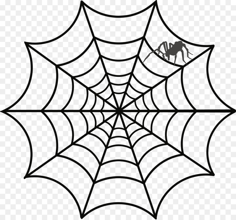 spider clipart web drawing
