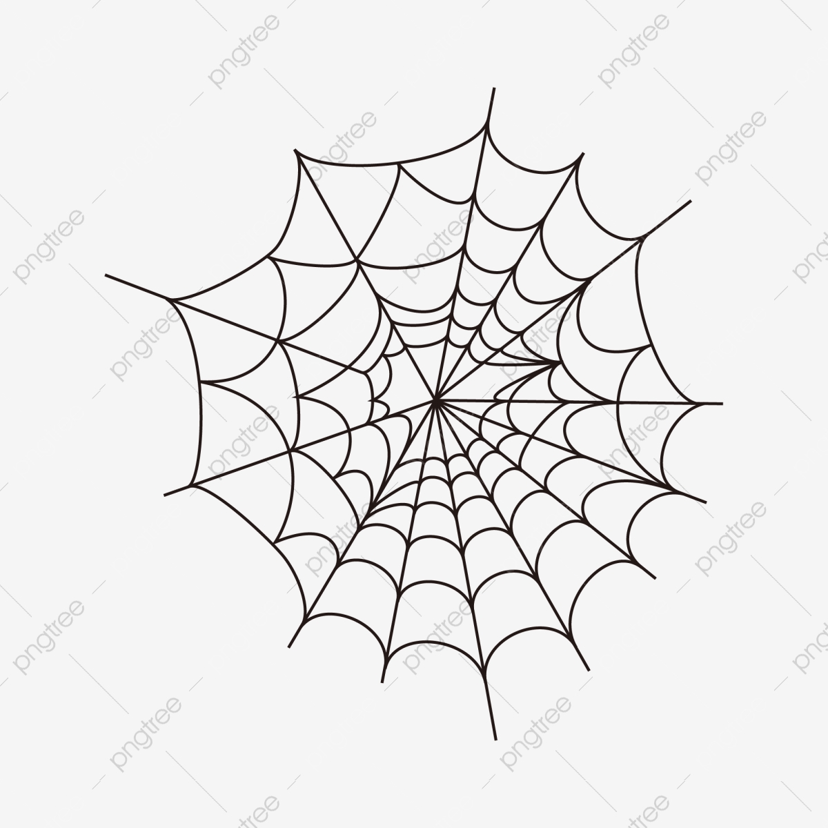 Creative spider web icon. Spiderweb clipart cartoon