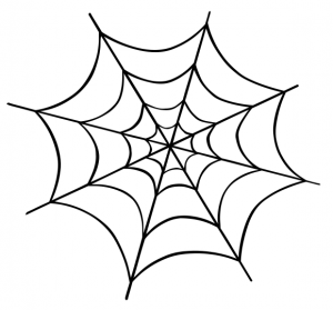 spiderweb clipart