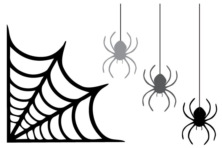 spiderweb clipart