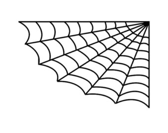 Spiderweb clipart cobweb. Spider web corner danaspdd