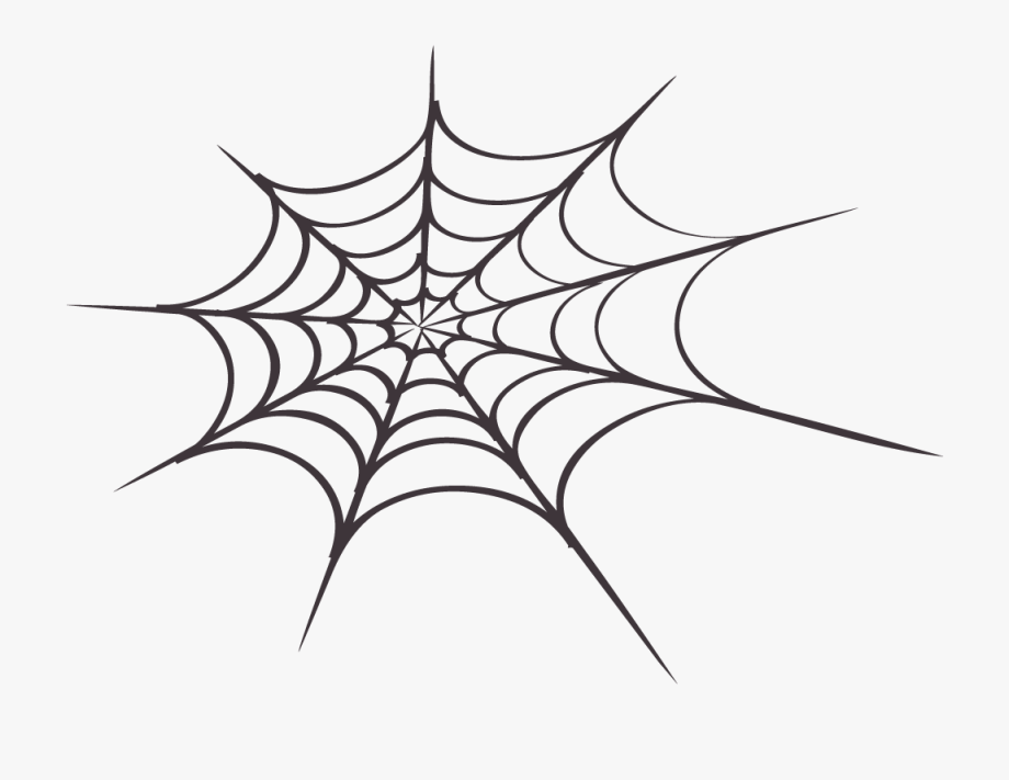 spiderweb clipart comic