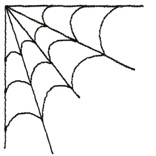 spiderweb clipart comic