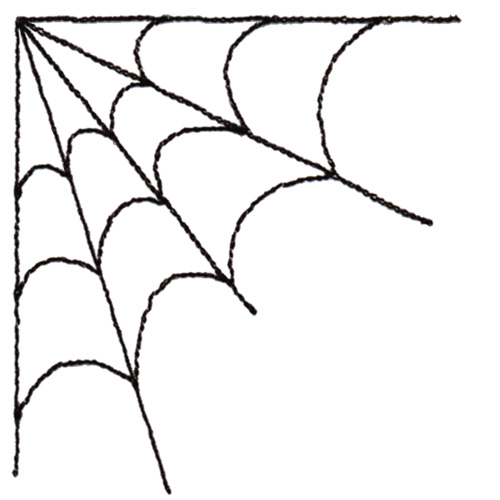 Free spider web images. Spiderweb clipart corner