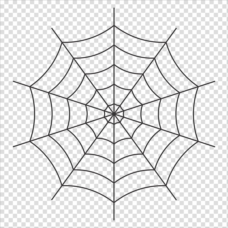 spiderweb clipart happy