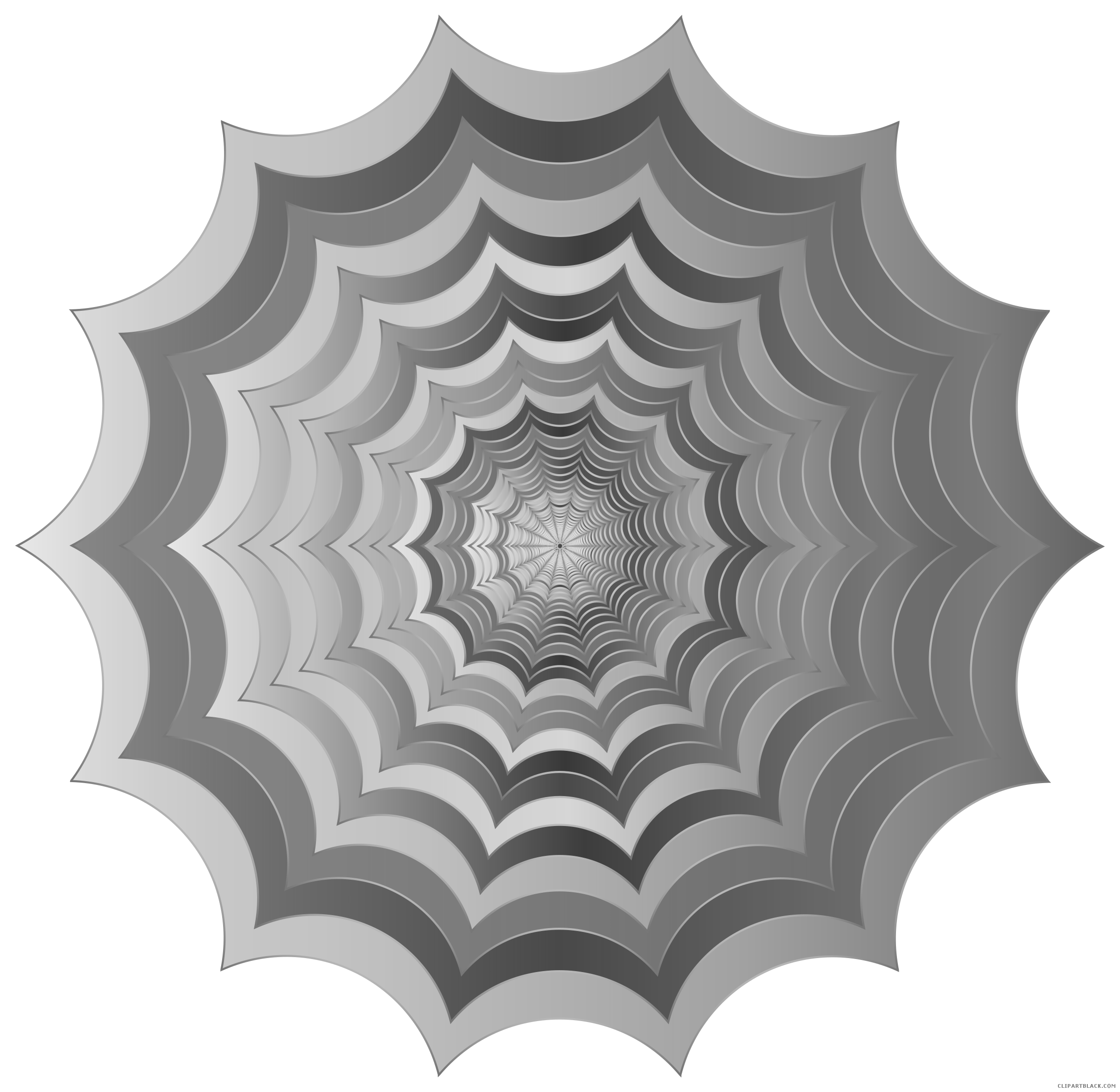 spiderweb clipart hypnotic