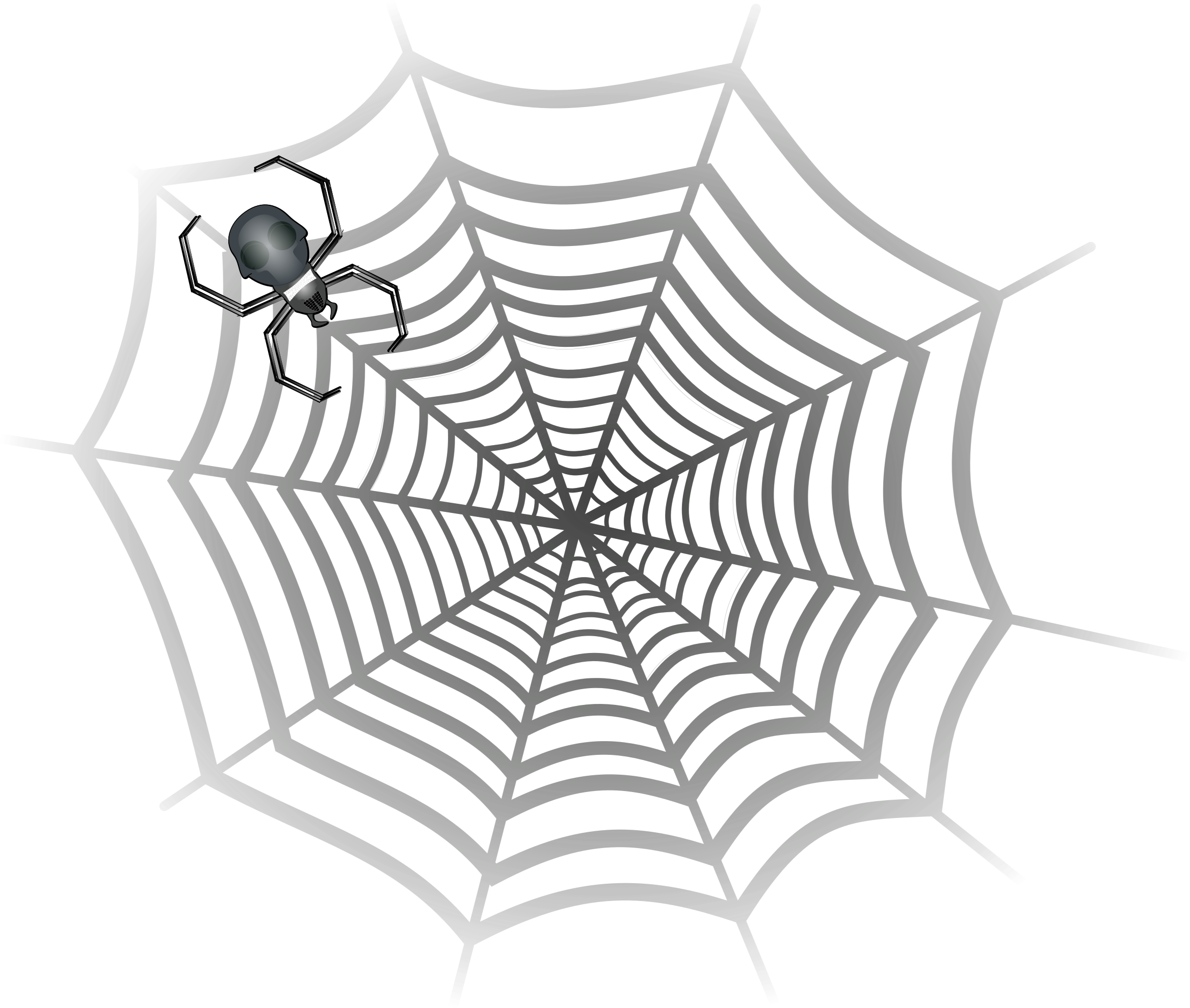 spiderweb clipart spider nest