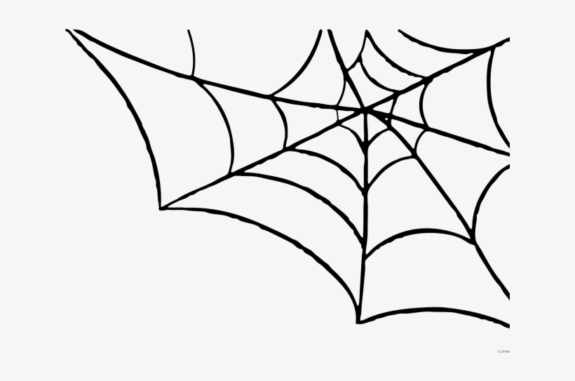 Spiderweb clipart spooky spider. Web halloween 