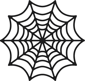 spiderweb clipart svg