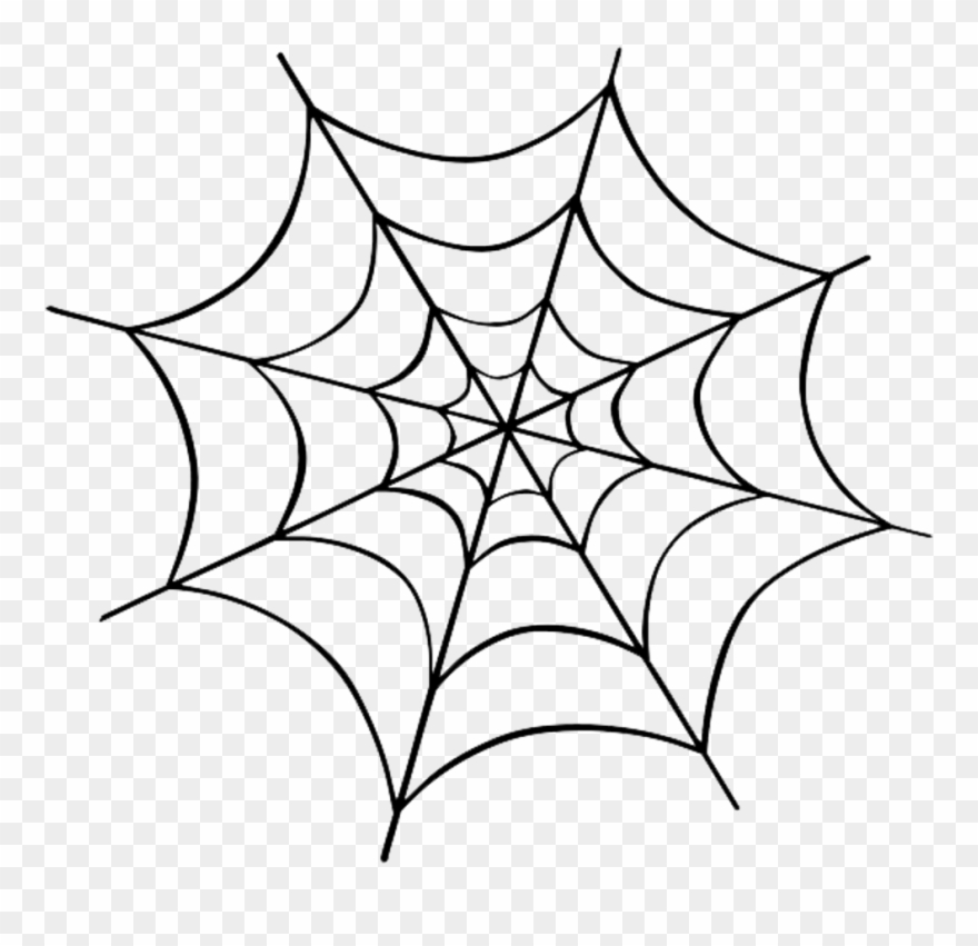 Halloween spider . Spiderweb clipart transparent background